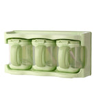 Three Grid / Apple Green