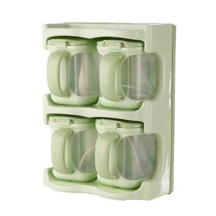 Plastic Seasoning Box Multi-purpose Combination Seasoning Rack Kitchen Supplies