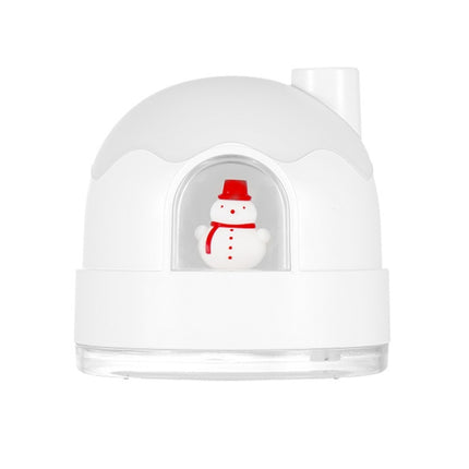 Snowman Humidifier Night Light USB Mute Cute Desktop Air Mini Atomizer Air Humidifier - DealBuddy