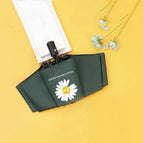 (GD Daisy) Dark green automatic umbrella