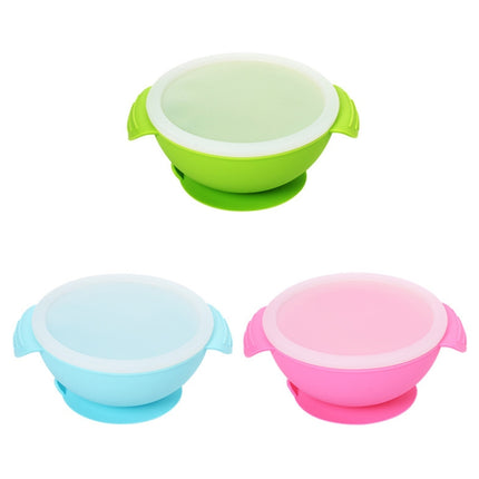 Food Grade Silicone Anti-fall Anti-slip Baby Food Supplement Bowl Suction Cup Bowl