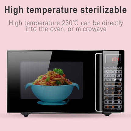 Food Grade Silicone Anti-fall Anti-slip Baby Food Supplement Bowl Suction Cup Bowl