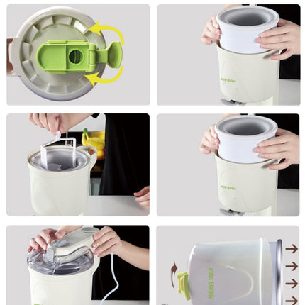 Household Automatic Small Ice Cream Machine Children Fruit Cone Machine