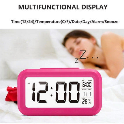 Temperature Type Lazy Snooze Alarm Mute Backlit Electronic Clock