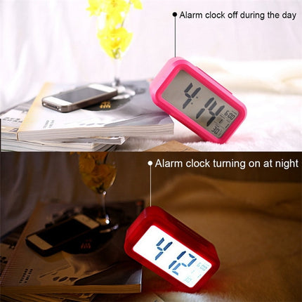 Temperature Type Lazy Snooze Alarm Mute Backlit Electronic Clock