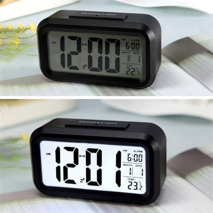 Temperature Type Lazy Snooze Alarm Mute Backlit Electronic Clock