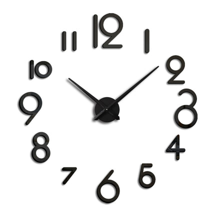 Creative DIY Acrylic Clock Home Digital Wall Clock