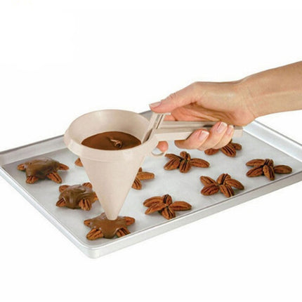 7 PCS Buttercream Frosting Funnel Handheld Portion Cup Cake Chocolate Dispenser Baking Tool