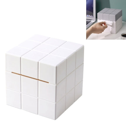 Cube Tissue Box Desktop Storage Box