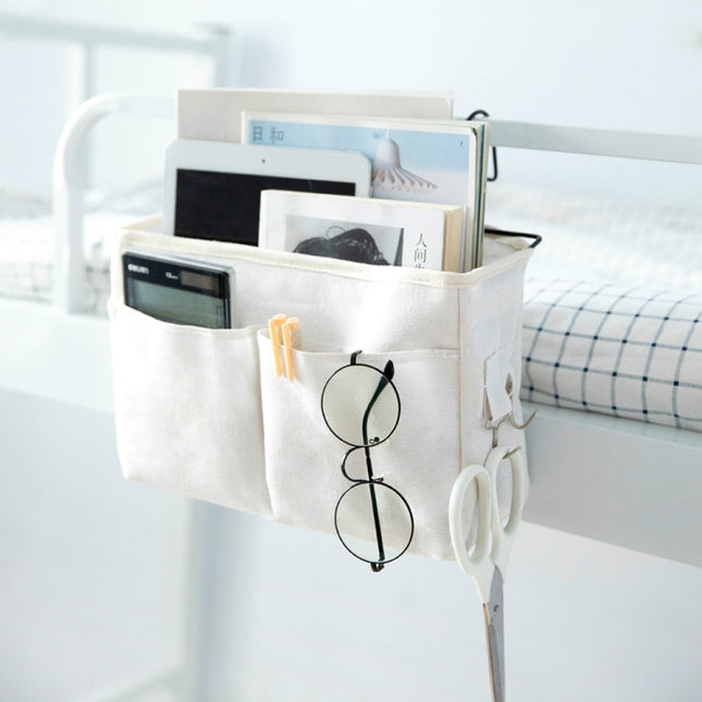 Dormitory Bedside Mobile Phone Storage Bag Hanging Sundries Basket