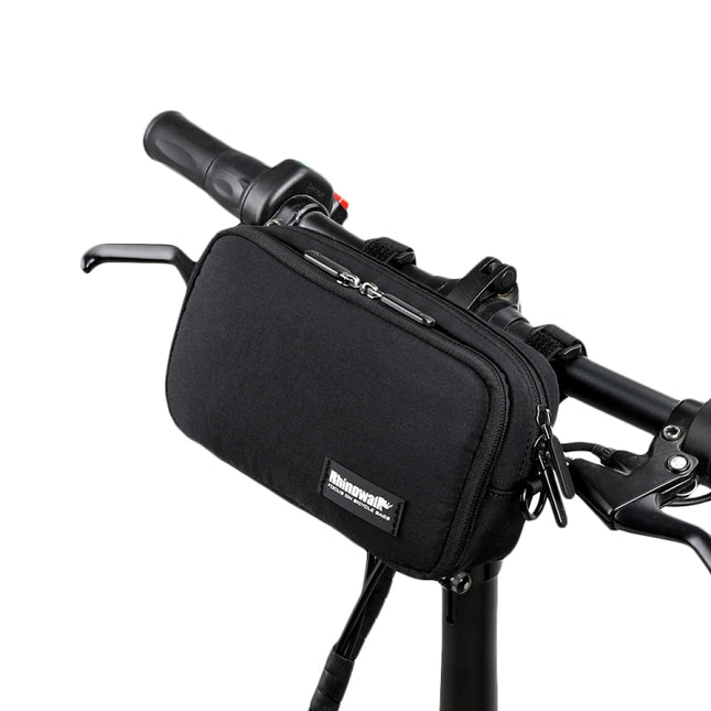 Rhinowalk X2011 Bike Front Bag Bicycle Storage Handlebar Bag Travel Commuting Hanging Bag