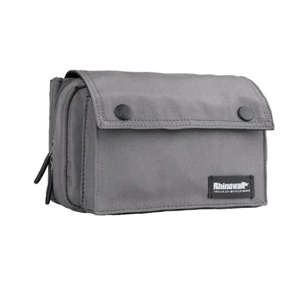 Rhinowalk X2012 Riding Multifunctional Vehicle Front Bag Bike Handlebar Bag Hand Storage Bag, Gray, Black - DealBuddy