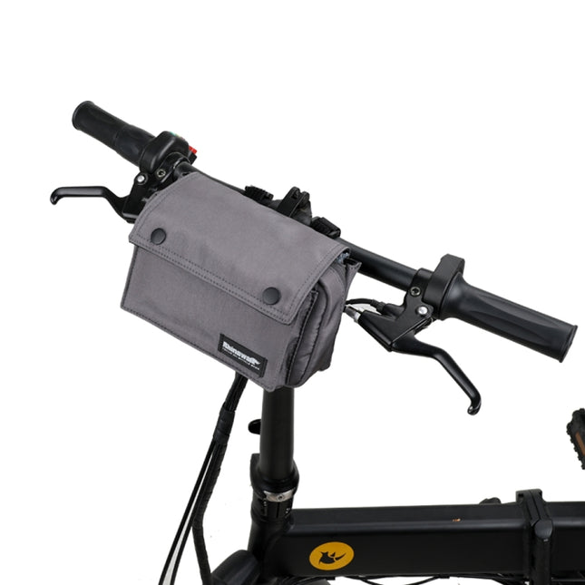Rhinowalk X2012 Riding Multifunctional Vehicle Front Bag Bike Handlebar Bag Hand Storage Bag, Gray, Black - DealBuddy