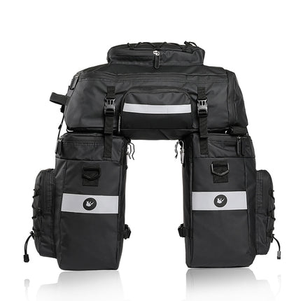 Rhinowalk Three-in-one Multifunctional Bicycle Rear Shelf Pannier Waterproof Long-distance Equipment