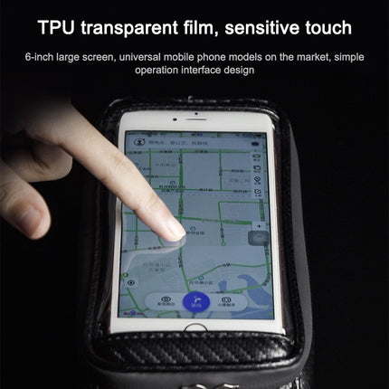 Rhinowalk Bicycle Front Tube Bag Waterproof Mobile Phone Touch Screen Multi-function Bicycle Handlebar Bag
