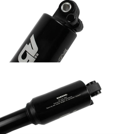 KindShock A5 Air Pressure Rear Shock Absorber Mountain Bike Shock Absorber Folding Bike Rear Liner, Size:125mm, Style:RR1 Dual Gas