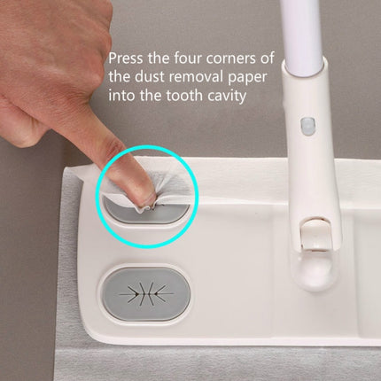 Anti-static Dust Removal Mop Reinforced Hardened Small Flat Mop, Dust Removal - DealBuddy