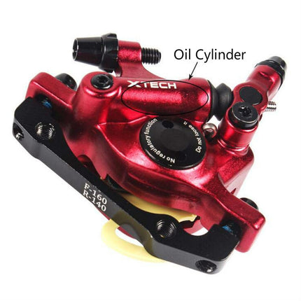 ZOOM HB100 Mountain Bike Hydraulic Brake Caliper Folding Bike Cable Pull Hydraulic Disc Brake Caliper, Front, Rear, Front and Rear - DealBuddy