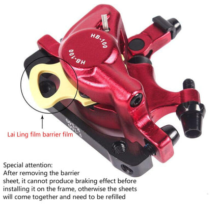 ZOOM HB100 Mountain Bike Hydraulic Brake Caliper Folding Bike Cable Pull Hydraulic Disc Brake Caliper, Front, Rear, Front and Rear - DealBuddy
