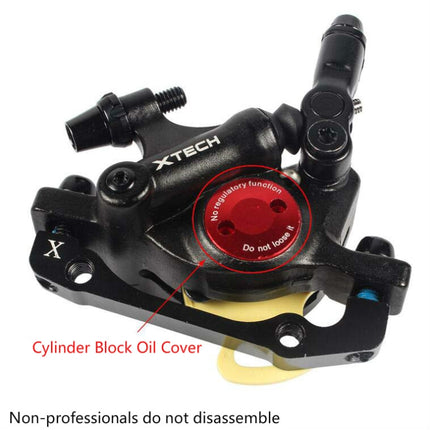 ZOOM HB100 Mountain Bike Hydraulic Brake Caliper Folding Bike Cable Pull Hydraulic Disc Brake Caliper, Front, Rear, Front and Rear - DealBuddy