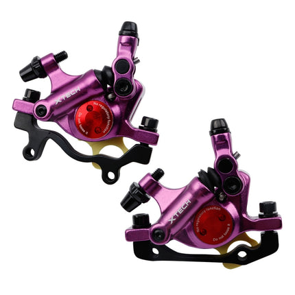 ZOOM HB100 Mountain Bike Hydraulic Brake Caliper Folding Bike Cable Pull Hydraulic Disc Brake Caliper, Front, Rear, Front and Rear - DealBuddy