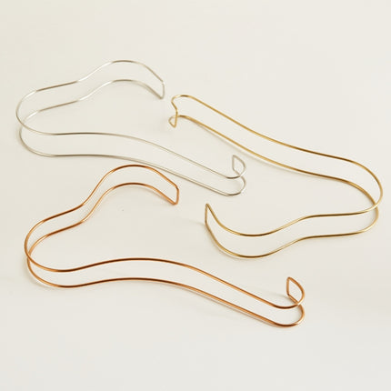 2 PCS Stainless Steel High Heels Display Stand Metal Elastic Shoe Support Shoe Support Bracket