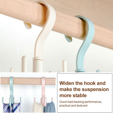 Rotatable Tie Belt Wardrobe Storage Hook
