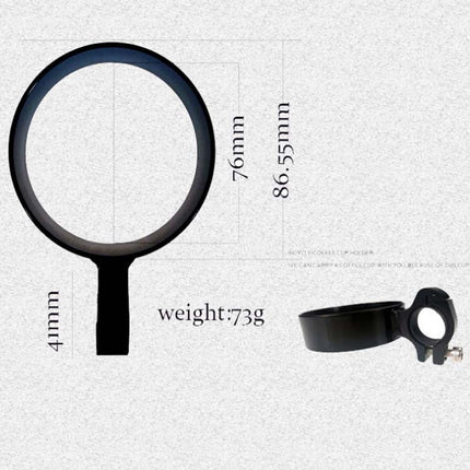 Cycling Bicycle Coffee Cup Holder Milk Tea Cup Holder Aluminum Alloy Bottle Holder - DealBuddy