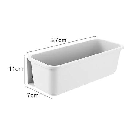 Wall-mounted Drawer Type Kitchen Spice Rack Perforation-free Household Cabinets & Kitchenware Storage Rack