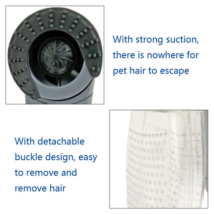 Pet Hair Suction Device Electric Massage Cleaning Vacuum Cleaner Pet Hair Sticking Device, Massage Cleaning Vacuum Cleaner - DealBuddy