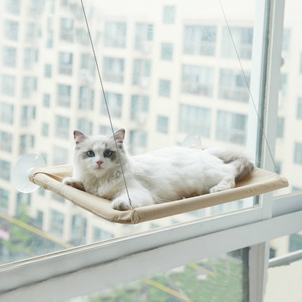 Pets Suction Cup Cat Hammock Window Hanging Hammock, Blue, Green, Purple, Khaki - DealBuddy