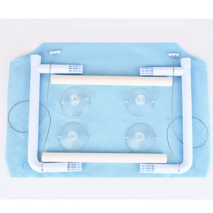 Pets Suction Cup Cat Hammock Window Hanging Hammock, Blue, Green, Purple, Khaki - DealBuddy