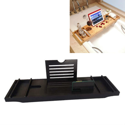 Multifunctional Telescopic Shelf Toilet Bath Tablet Phone Holder Bathroom Bathtub Holder Rack - DealBuddy