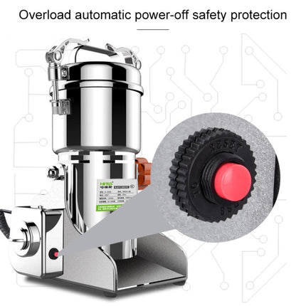 Swinging Medicinal Material Powdering Machine Small Pharmacy Medicine Grinding Machine EU Plug