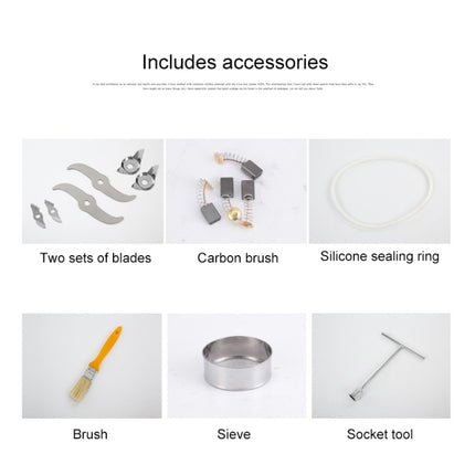 Swinging Medicinal Material Powdering Machine Small Pharmacy Medicine Grinding Machine EU Plug
