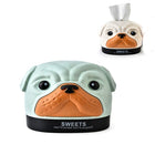Creative Wheat Bobbi Dog Tissue Box Living Room Bedroom Desktop Pumping Paper Roll Paper Storage Box