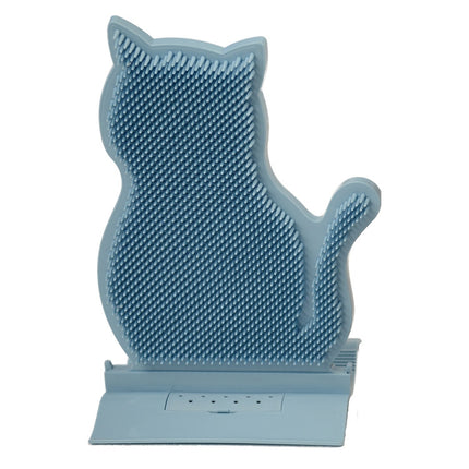 Fixed Door Seam Cat Rubbing Device Anti-itching & Hair Removal Massage Brush Pet Supplies, Blue, Pink, Brown - DealBuddy