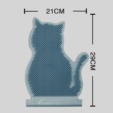Fixed Door Seam Cat Rubbing Device Anti-itching & Hair Removal Massage Brush Pet Supplies, Blue, Pink, Brown - DealBuddy