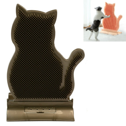 Fixed Door Seam Cat Rubbing Device Anti-itching & Hair Removal Massage Brush Pet Supplies, Blue, Pink, Brown - DealBuddy