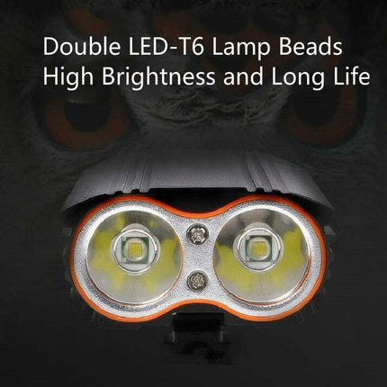 Bicycle Front Light USB Charging T6 Cycling Light Waterproof Mountain Bike Light