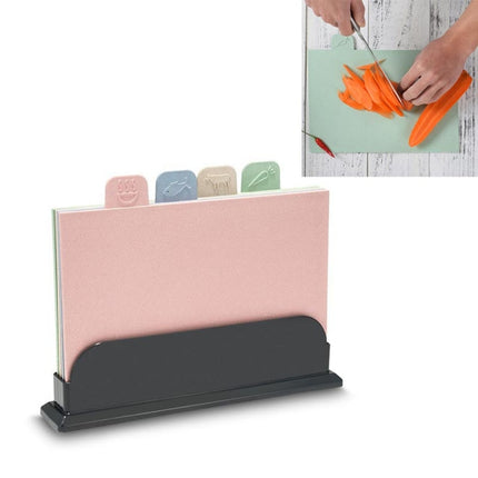 Wheat Straw Classification Cutting Board Set Multi-purpose Non-slip Cutting Board
