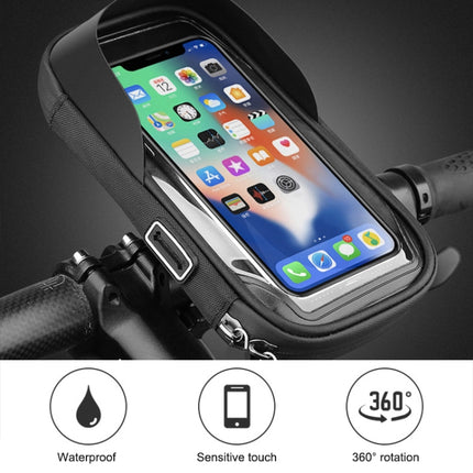 Mountain Bike Card Holder Touch Screen Mobile Phone Holder Motorcycle Electric Vehicle Waterproof Navigation Bracket Shade Mobile Phone Holder - DealBuddy