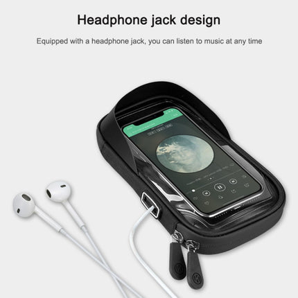 Mountain Bike Card Holder Touch Screen Mobile Phone Holder Motorcycle Electric Vehicle Waterproof Navigation Bracket Shade Mobile Phone Holder - DealBuddy