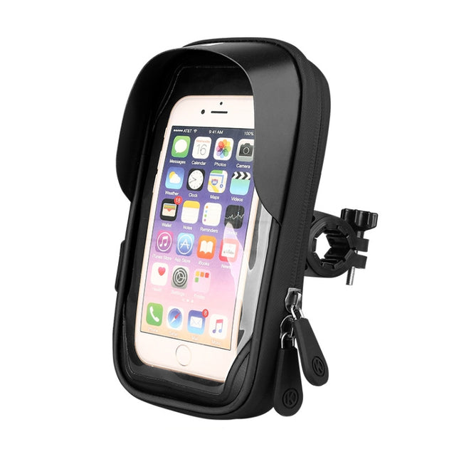 Mountain Bike Card Holder Touch Screen Mobile Phone Holder Motorcycle Electric Vehicle Waterproof Navigation Bracket Shade Mobile Phone Holder - DealBuddy