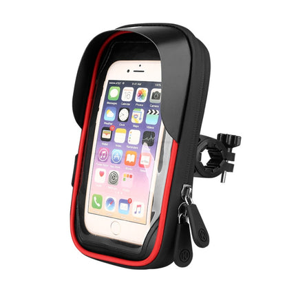 Mountain Bike Card Holder Touch Screen Mobile Phone Holder Motorcycle Electric Vehicle Waterproof Navigation Bracket Shade Mobile Phone Holder - DealBuddy