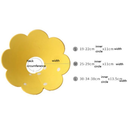Pet EVA Sponge Lick-proof Sterilization Collar, XS 12-14cm, S 15-21cm - DealBuddy