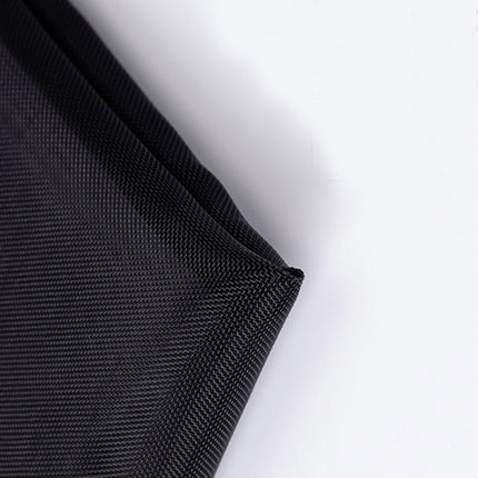 Black Transparent Mesh Cosmetic Bag Three-piece Large Capacity Travel Cosmetic Storage Bag