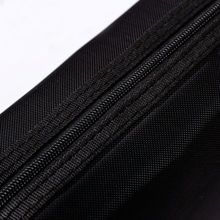 Black Transparent Mesh Cosmetic Bag Three-piece Large Capacity Travel Cosmetic Storage Bag