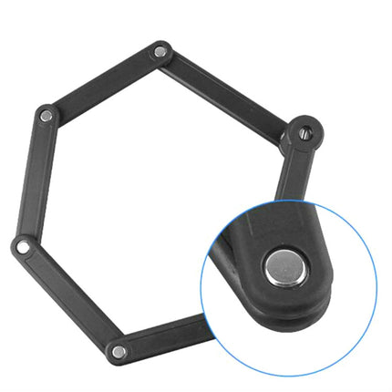 Tonyon Universal Anti-hydraulic Scissors Bicycle Lock Four-section Folding Mountain Bike Lock