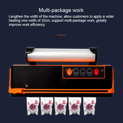 Household Food Machinery Vacuum Packaging Machine Nylon Composite Texture Vacuum Bag Sealing Machine